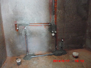 房屋整新修繕-水電工程-浴廁冷熱管路