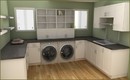 舊屋翻修-系統洗衣櫃家具訂製設計